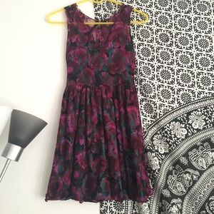 Pins and Needles Lace Dress with Slip Attached